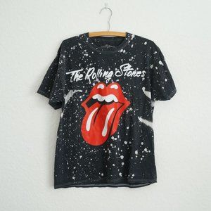 The Rolling Stones Rock Splatter Painted T Shirt M